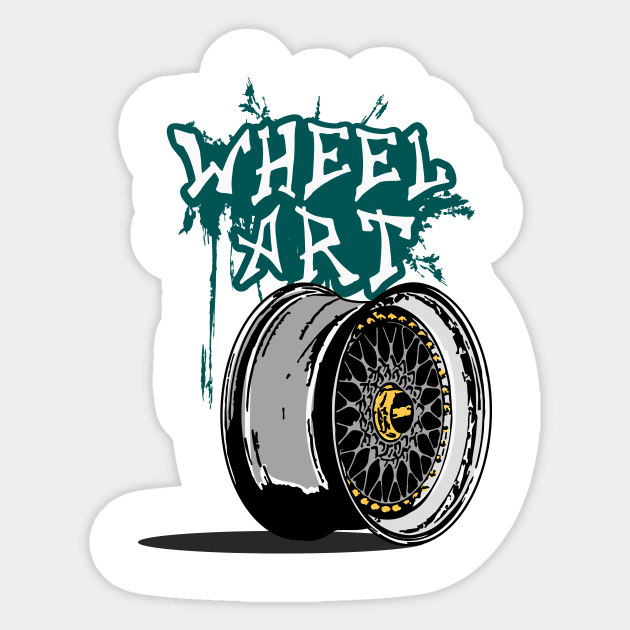 WHEELART BBS Sticker by Wheelart